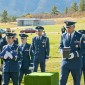 Flag folding ceremony